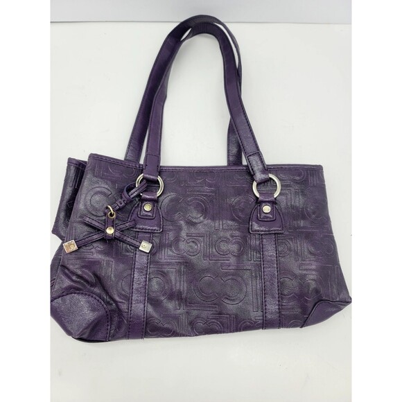 Liz Claiborne Handbags - Liz Clairborn Purple Purse Used Shoulder BagFaux Leather